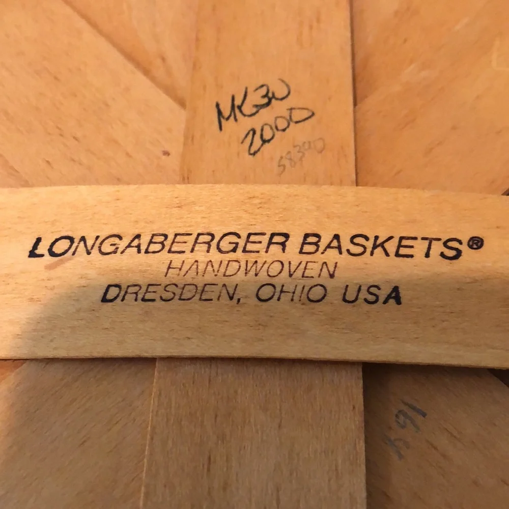 Longaberger basket